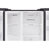 SAMSUNG RS62DG5003B1EF, Side-by-Side edelstahl (dunkel), AI Energy Mode, All-round Cooling, Twist Ice Maker