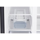 SAMSUNG RS62DG5003B1EF, Side-by-Side edelstahl (dunkel), AI Energy Mode, All-round Cooling, Twist Ice Maker