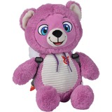 Simba WunschOnauten Billy - Der Bär, Kuscheltier violett/weiß, 30 cm