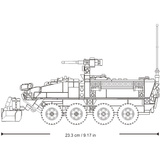 Sluban ModelBricks M1126 Stryker ICV, Konstruktionsspielzeug 