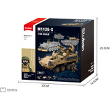Sluban ModelBricks M1126 Stryker ICV, Konstruktionsspielzeug 