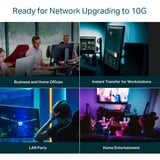 TP-Link TL-SX1008, Switch schwarz, 8-Port 10G Multi-Gigabit Switch