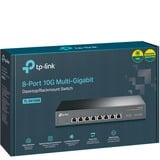 TP-Link TL-SX1008, Switch schwarz, 8-Port 10G Multi-Gigabit Switch