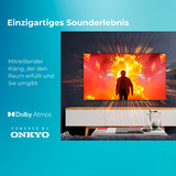 Toshiba 43UF3F63DAR, LED-Fernseher 108 cm (43 Zoll), schwarz, UltraHD/4K, Triple Tuner, HDR, Fire TV