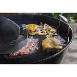 Weber Plancha Burgerpresse aus Edelstahl edelstahl
