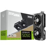 ZOTAC GeForce RTX 5050 Twin Edge 8GB, Grafikkarte DLSS 4, 3x DisplayPort, 1x HDMI 2.1