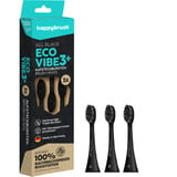 happybrush ECO VIBE 3 Aufsteckbürsten  schwarz