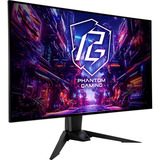 ASRock PGO32UFS OLED, Gaming-Monitor 80 cm (31.5 Zoll), schwarz, UltraHD/4K, Dual-Mode FHD 480Hz / 4K 240Hz, Wi-Fi-Ant., 240Hz Panel