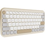 ASUS Marshmallow KW100, Tastatur beige/grau, DE-Layout, Scherenmechanik