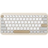 ASUS Marshmallow KW100, Tastatur beige/grau, DE-Layout, Scherenmechanik