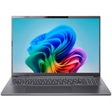 Acer Aspire 16 AI (A16-11M-X0X3), Notebook grau, Qualcomm Snapdragon X X1-26-100, Qualcomm Adreno GPU, 16 GB LPDDR5X, 512 GB (512 GB SSD), Windows 11 Home