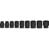 Bosch PRO Impact Steckschlüsseleinsatz-Set 3/8", 9-teilig schwarz, Standard