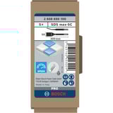 Bosch PRO SDS max-5C Fliesenmeißel, 50 x 300mm 5 Stück, selbstnachschärfend