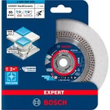 Bosch Professional X-LOCK Diamanttrennscheibe Expert HardCeramic, Ø 85mm Bohrung 22,23mm