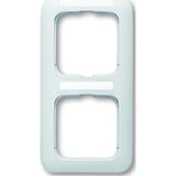 Busch-Jaeger Rahmen zwei fach 1722 NS-214 weiß, Retail