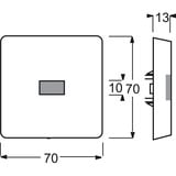 Busch-Jaeger Wippe Aluminium Retail