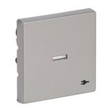 Busch-Jaeger Wippe mit Aufdruck edelstahl, Retail