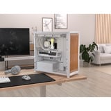 Corsair FRAME 5000D WOOD RS, Tower-Gehäuse weiß/holz, Tempered Glass