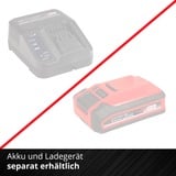 EINHELL Akku-Oberflächenbürste PICOBELLA 18/90, Unkrautentferner rot/schwarz, ohne Akku und Ladegerät