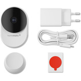 Homematic IP Bundle Access Point + 2x Innenkamera basic, Set weiß, 3 MP, WLAN