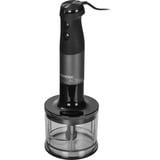 Kenwood Triblade XL Pro Stabmixer HBM80.322BK schwarz/anthrazit, 1.200 Watt, mit Zerkleinerer und Schneebesen