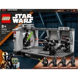 LEGO 75324 Star Wars Angriff der Dark Trooper, Konstruktionsspielzeug Mit Luke Skywalker und 3 Dark Troopers Minifiguren