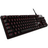 Logitech G413 mechanische Gaming-Tastatur schwarz, Romer G Switches