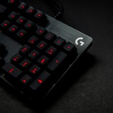 Logitech G413 mechanische Gaming-Tastatur schwarz, DE-Layout, Logitech Romer-G Tactile