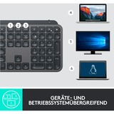 Logitech MX Keys for Business, Tastatur graphit, DE-Layout