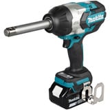 Makita Akku-Schlagschrauber DTW1005Z, 18Volt blau/schwarz, ohne Akku und Ladegerät, mit 138mm Langschaft 3/4"-Vierkant
