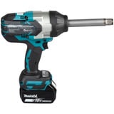 Makita Akku-Schlagschrauber DTW1005Z, 18Volt blau/schwarz, ohne Akku und Ladegerät, mit 138mm Langschaft 3/4"-Vierkant