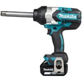 Makita Akku-Schlagschrauber DTW1005Z, 18Volt blau/schwarz, ohne Akku und Ladegerät, mit 138mm Langschaft 3/4"-Vierkant