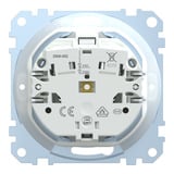 Merten Schutzkontakt-Steckdose mit Klappdeckel IP44 weiß (glänzend), Retail