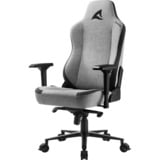 Sharkoon SKILLER SGS40 Fabric, Gaming-Stuhl grau/schwarz