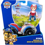 Spin Master Paw Patrol - Rettungs-Quad mit Ryder Spielfigur, Spielfahrzeug 