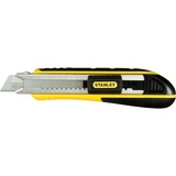 Stanley Cutter FatMax mit Magazin, 18mm, Teppichmesser schwarz/gelb