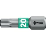 Wera Kraftform Kompakt 28 RA 1, Bit-Satz schwarz/grün, 6-teilig, 1/4", mit Ratschenfunktion und Edelstahl-Bithalter