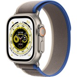 Apple Watch Ultra, Smartwatch blau/grau, 49 mm, Trail Loop, Titangehäuse, Cellular