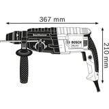 Bosch Professional Bohrhammer GBH 240 Professional, SDS-plus blau/schwarz, 790 Watt, Koffer