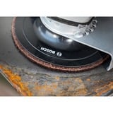 Bosch Professional Expert Vliesscheibe N880 Grob, Ø 150mm, Schleifblatt braun, 5 Stück, für Exzenterschleifer