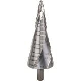 Bosch Professional HSS-Stufenbohrer, Ø 6mm - Ø 40,5mm, M 10 - M 40 16 Stufen, mit Spiralnut