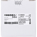Bosch X-LOCK Fiberschleifscheibe R574 Best for Metal, Ø 115mm, K120 Bohrung 22,23mm