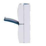 Busch-Jaeger Kombination Schutzkontakt Steckdose mit Wippschalter Wechselschalter grau, Retail