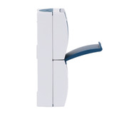 Busch-Jaeger Kombination Schutzkontakt Steckdose mit Wippschalter Wechselschalter grau, Retail