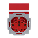 Busch-Jaeger Schutzkontakt Steckdosen Einsatz rot, Retail