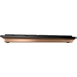 CHERRY DW 9100 SLIM, Desktop-Set schwarz/bronze, EU-Layout (QWERTY), SX-Scherentechnologie