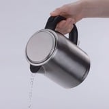 Cloer Edelstahl-Wasserkocher 4519 edelstahl, 1 Liter