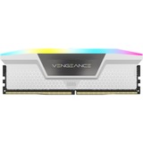 Corsair DIMM 64 GB DDR5-6000 (2x 32 GB) Dual-Kit, Arbeitsspeicher weiß, CMH64GX5M2B6000C40W, Vengeance RGB, INTEL XMP