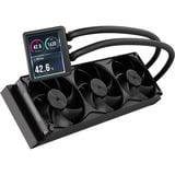 Corsair NAUTILUS II 360 RS LCD Flüssig-CPU-Kühler, Wasserkühlung schwarz