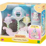 EPOCH Sylvanian Families - Magisches Ballonschiff mit Figur, Konstruktionsspielzeug 